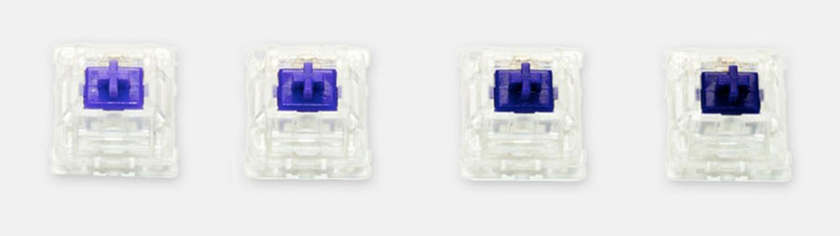 Zeal PC Purple Zealios V2 Tactile Switch