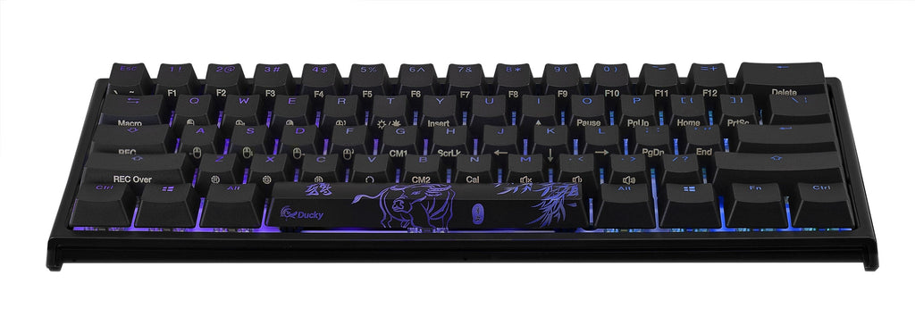 Ducky x MK Blackout One 2 Mini RGB LED 60% Double Shot PBT Limited Mechanical Keyboard