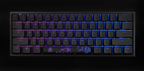 Ducky x MK Blackout One 2 Mini RGB LED 60% Double Shot PBT Limited Mechanical Keyboard