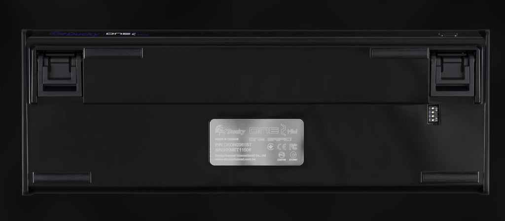 Ducky x MK Blackout One 2 Mini RGB LED 60% Double Shot PBT Limited Mechanical Keyboard