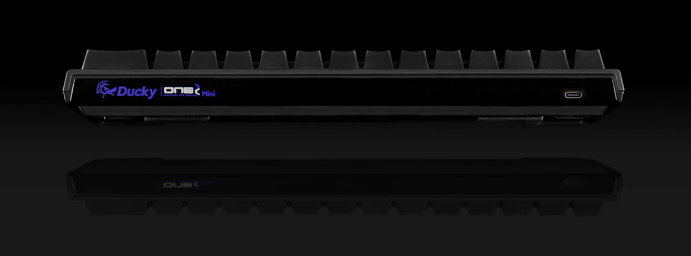 Ducky x MK Blackout One 2 Mini RGB LED 60% Double Shot PBT Limited Mechanical Keyboard