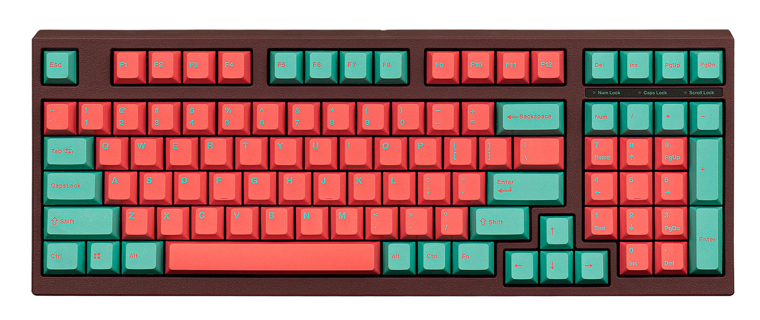 Leopold x MK FC980M Vapor Double Shot PBT Mechanical Keyboard
