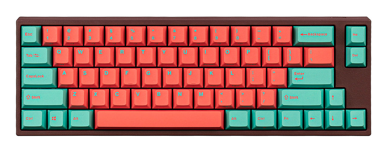 Leopold x MK FC660M Vapor 65% Double Shot PBT Mechanical Keyboard
