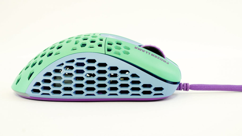 MK Frozen Llama Mouse 67g Lightweight Gaming 3389 Pixart RGB GM 8.0