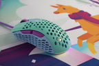 MK Frozen Llama Mouse 67g Lightweight Gaming 3389 Pixart RGB GM 8.0