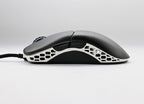 Ducky Black & White Feather Mouse (Omron D2FC-F-K Microswitch)