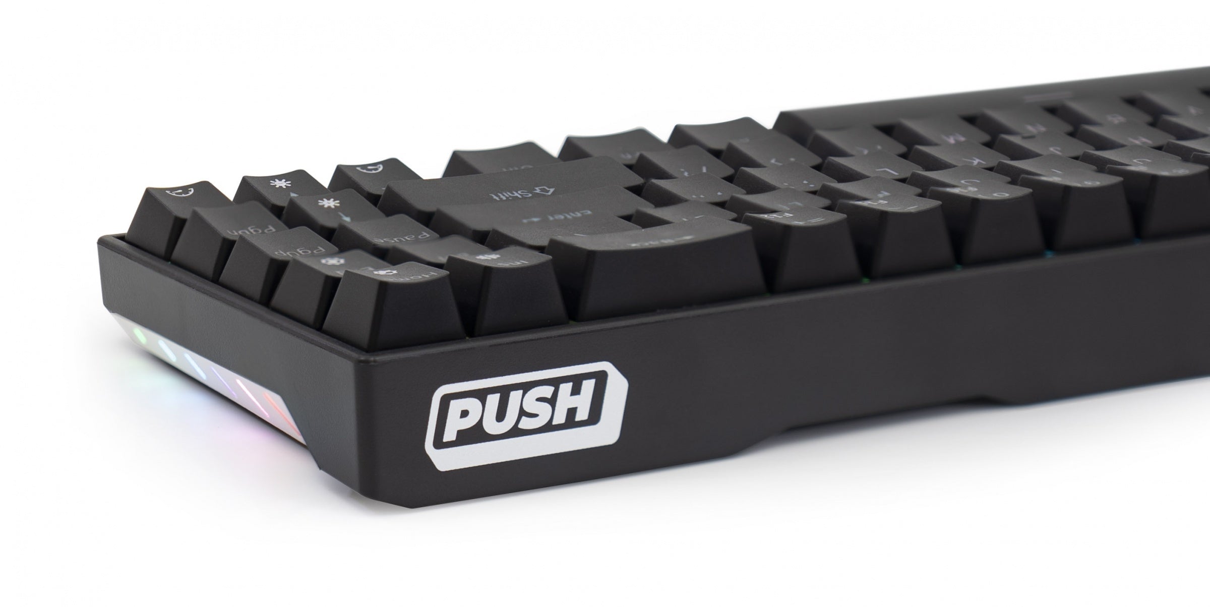Meko Push 65% Hotswap Bluetooth RGB Double Shot ABS Mechanical Keyboard