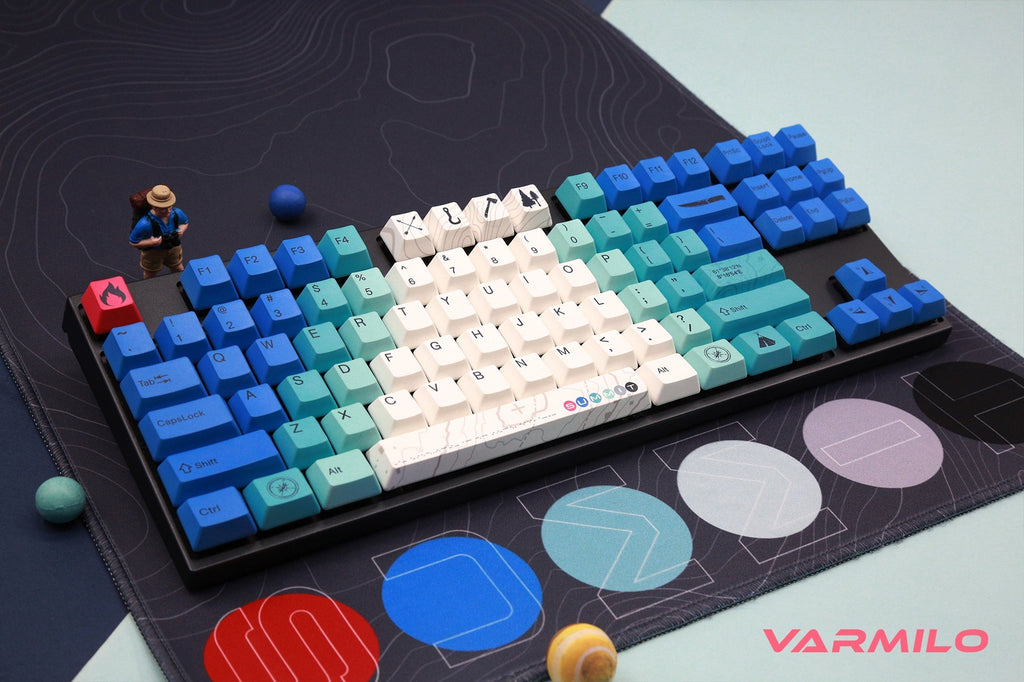 Varmilo MA87M Summit R2 White LED TKL Dye Sub PBT Mechanical Keyboard