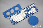 Varmilo Sword 2-108 Pacific Blue White LED Dye Sub PBT Aluminum EC Mechanical Keyboard