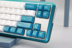 Varmilo Sword 2-68 Twilight Green White LED 65% Dye Sub PBT Aluminum EC Mechanical Keyboard