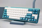 Varmilo Sword 2-68 Twilight Green White LED 65% Dye Sub PBT Aluminum EC Mechanical Keyboard