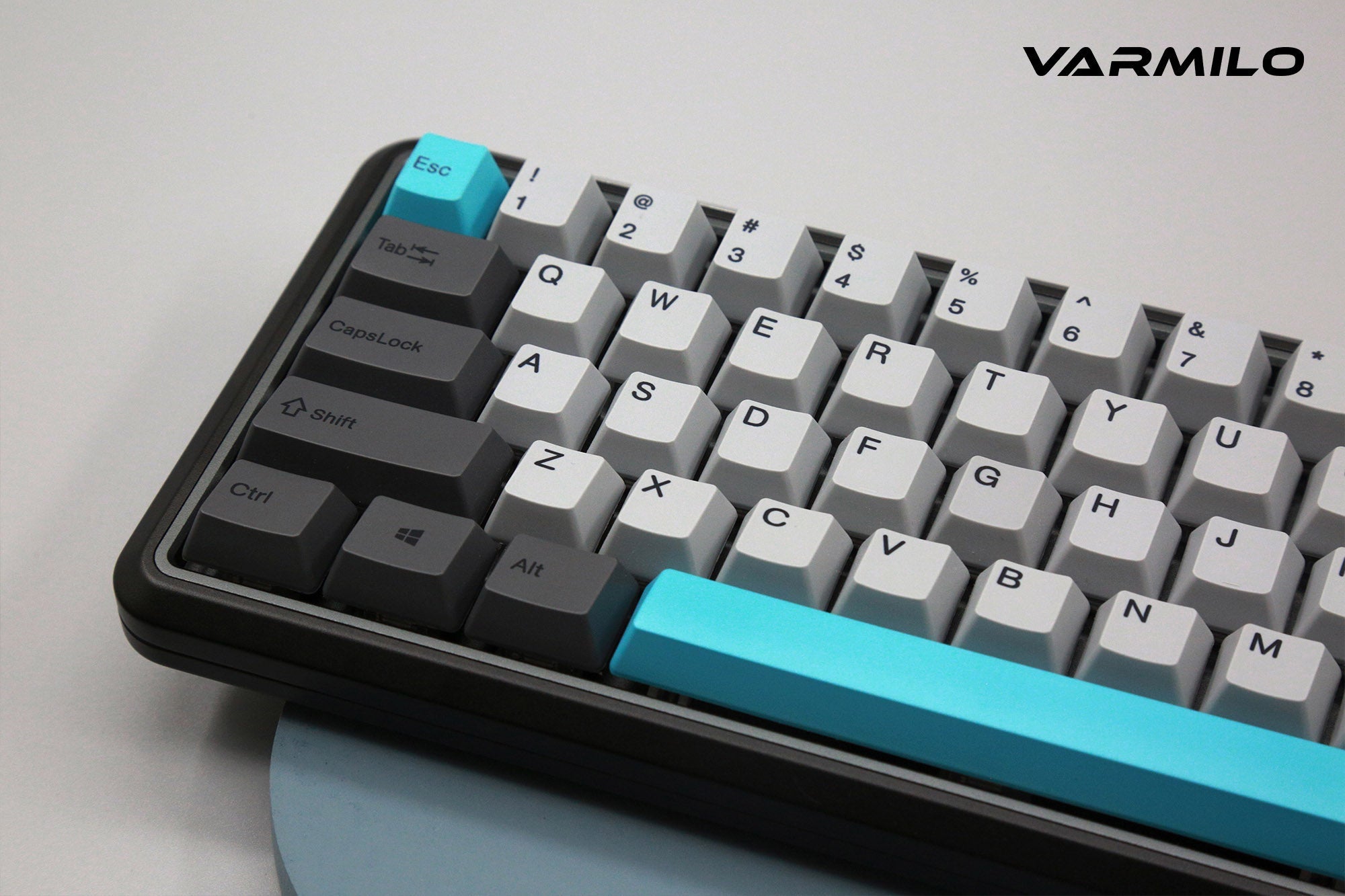 Varmilo Sword 2-68 Moonlight White LED 65% Dye Sub PBT Aluminum EC Mechanical Keyboard