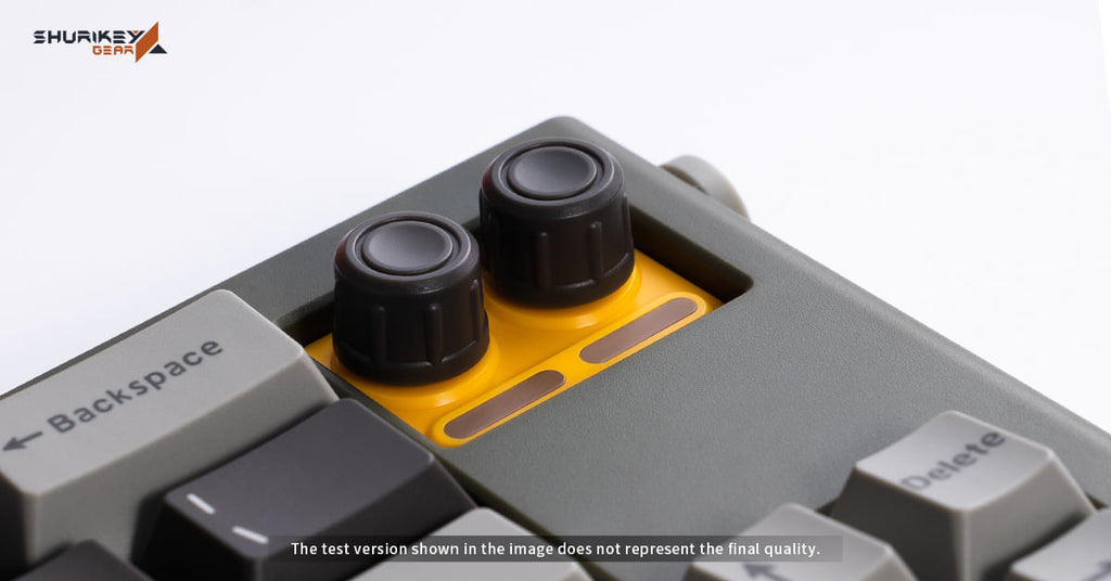 Shurikey Hanzo 001 65% Bluetooth White LED Double Shot ABS EC Mechanical Keyboard