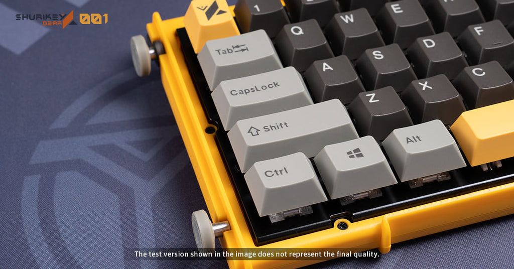 Shurikey Hanzo 001 65% Bluetooth White LED Double Shot ABS EC Mechanical Keyboard