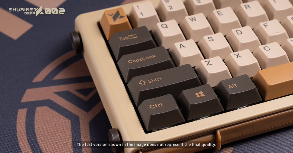 Shurikey Hanzo 002 65% Bluetooth White LED Double Shot ABS EC Mechanical Keyboard