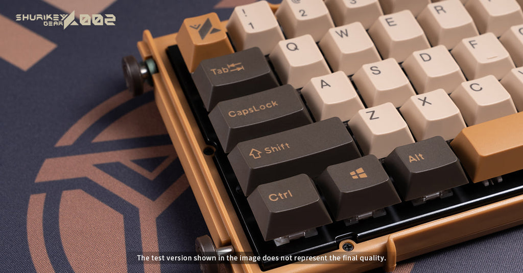 Shurikey Hanzo 002 65% Bluetooth White LED Double Shot ABS EC Mechanical Keyboard