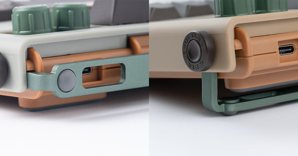 Shurikey Hanzo 002 65% Bluetooth White LED Double Shot ABS EC Mechanical Keyboard