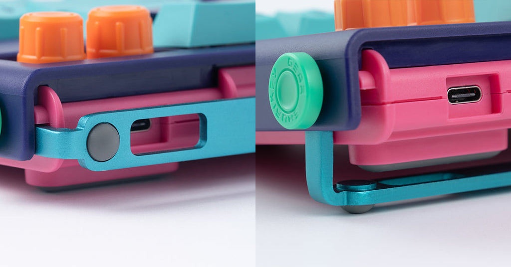 Shurikey Hanzo 003 65% Bluetooth White LED Double Shot ABS EC Mechanical Keyboard