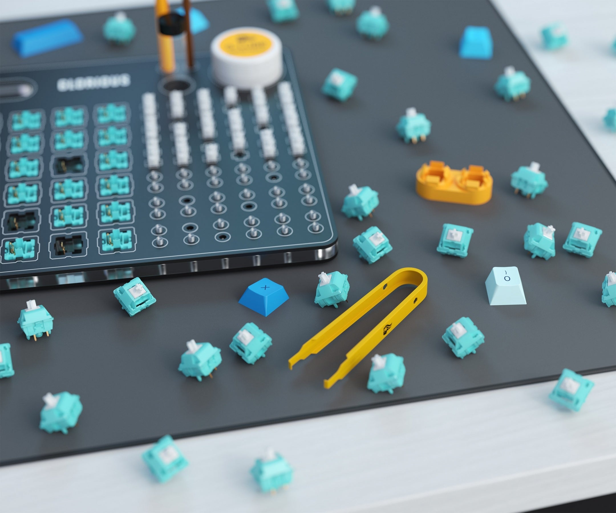 Glorious PC Glorious Lynx 67g Linear Unlubed Linear PCB Mount Switches (36 Pack)