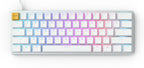 Glorious PC GMMK White Ice 60% Hotswap RGB Double Shot ABS Mechanical Keyboard