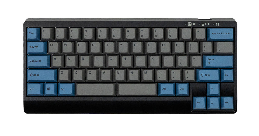 Leopold FC650MDS Blue/Grey PD 65% Double Shot PBT Mechanical Keyboard