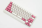 Leopold FC650MDS White/Pink PD 65% Double Shot PBT Mechanical Keyboard