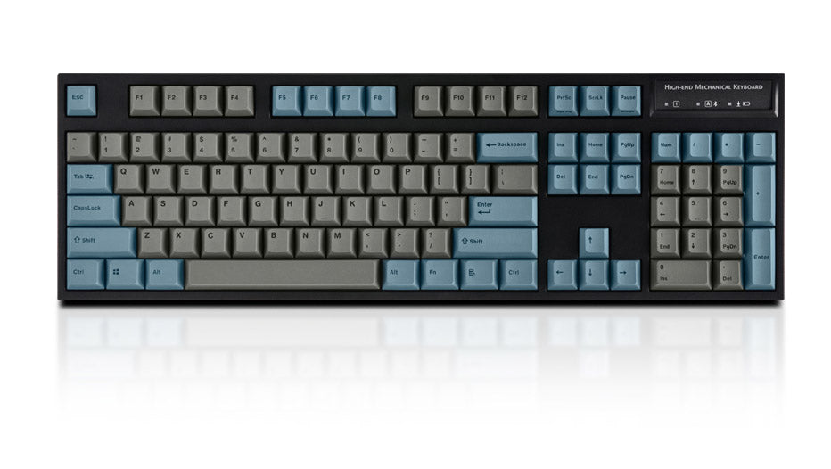 Leopold FC900RBT Bluetooth Blue/Grey PD Double Shot PBT Mechanical Keyboard