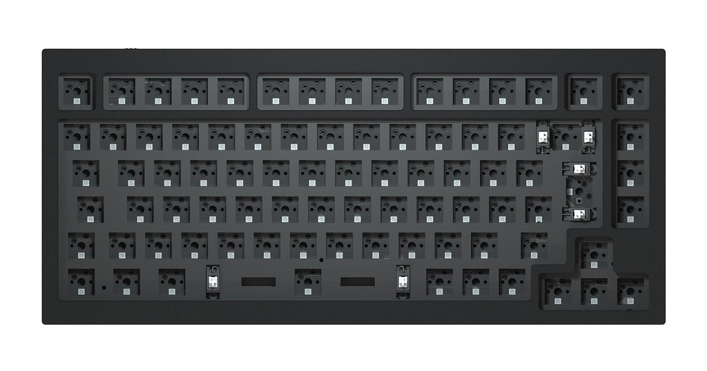Keychron Q1 Aluminum Barebones 75% ISO Hotswap Win + Mac Keyboard