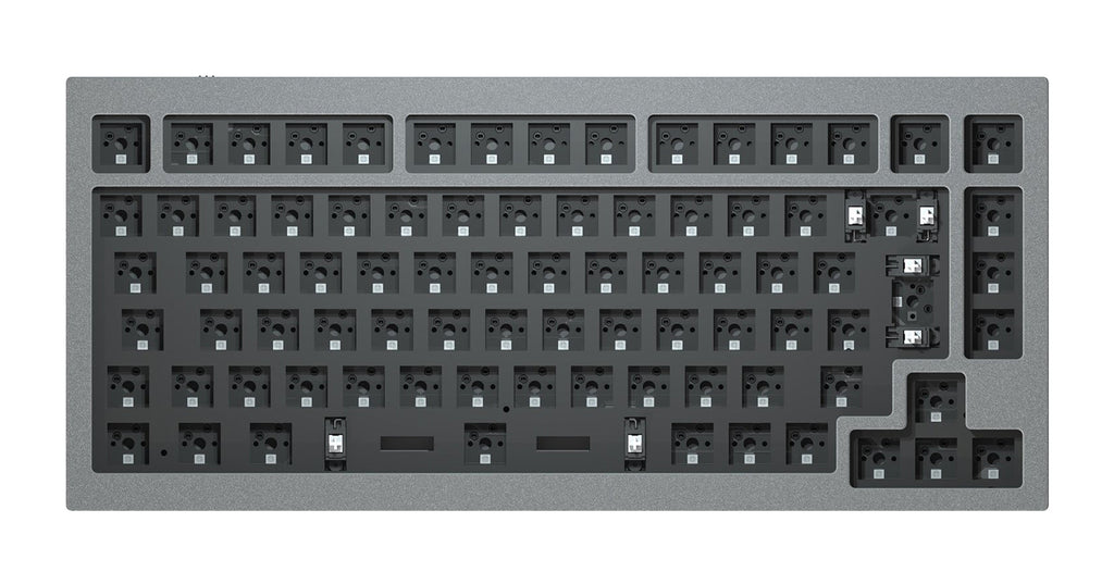Keychron Q1 Aluminum Barebones 75% ISO Hotswap Win + Mac Keyboard