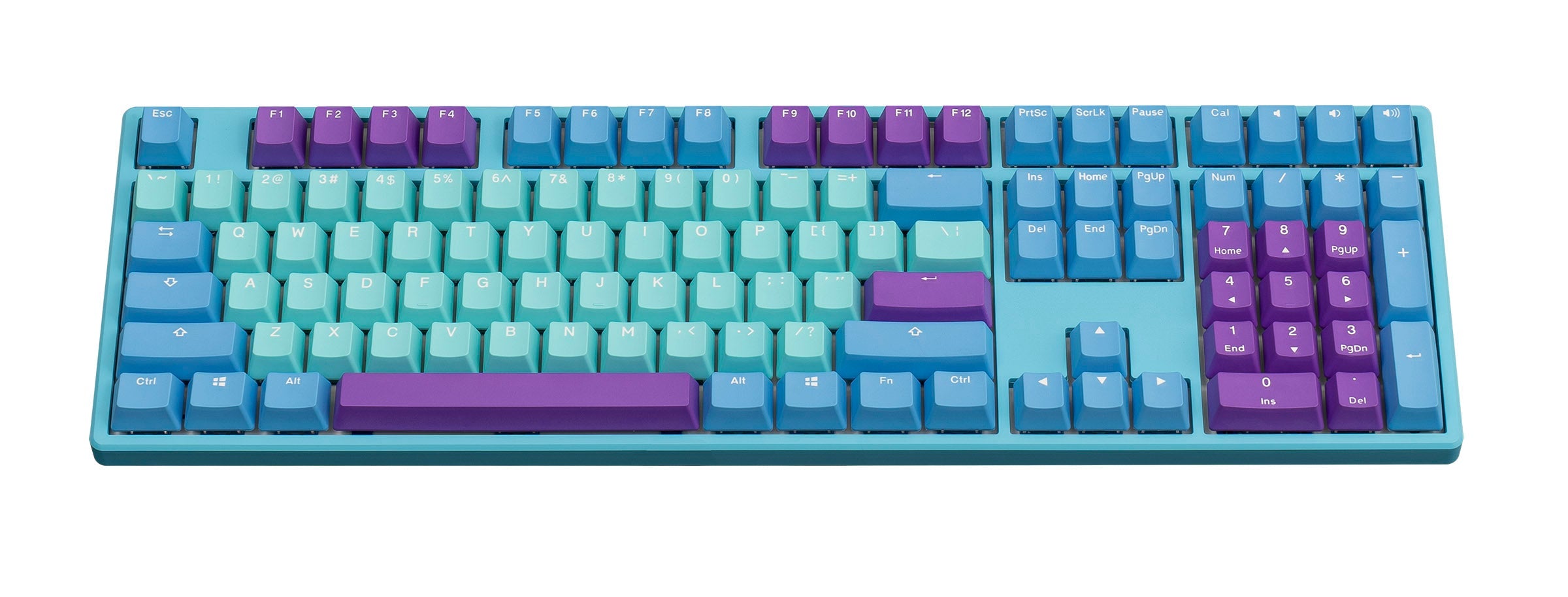 MK Frozen Llama Typist RGB LED Double Shot PBT Limited Mechanical Keyboard