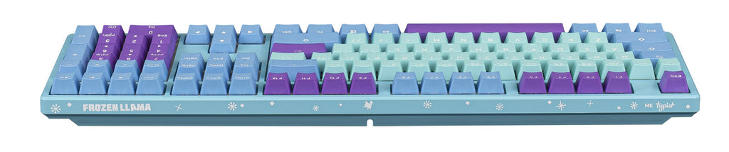 MK Frozen Llama Typist RGB LED Double Shot PBT Limited Mechanical Keyboard
