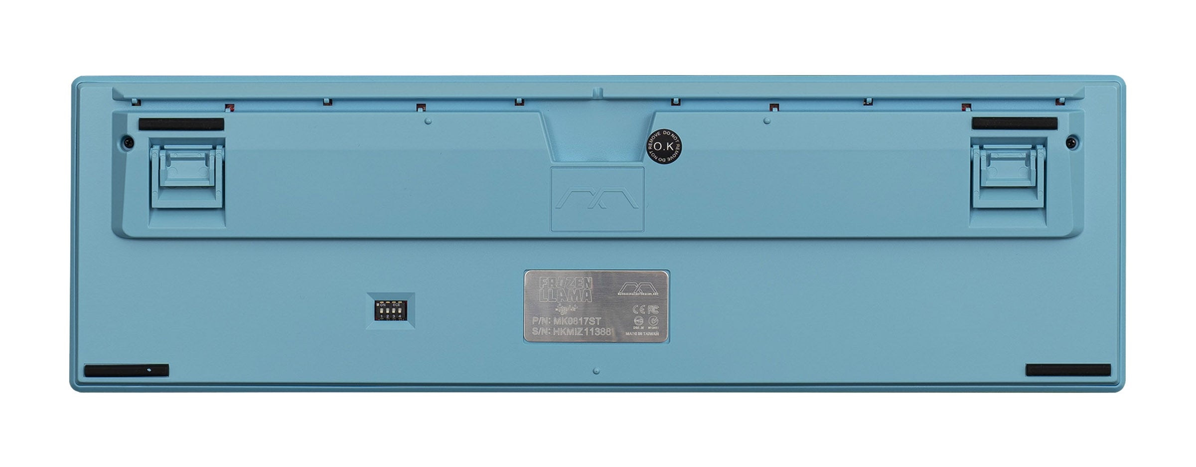 MK Frozen Llama Typist RGB LED Double Shot PBT Limited Mechanical Keyboard