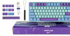 MK Frozen Llama Typist RGB LED Double Shot PBT Limited Mechanical Keyboard