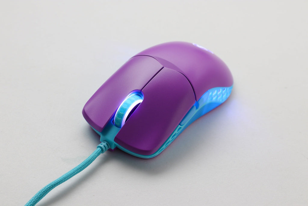 Ducky x MK Frozen Feather Lightweight RGB Gaming Mouse