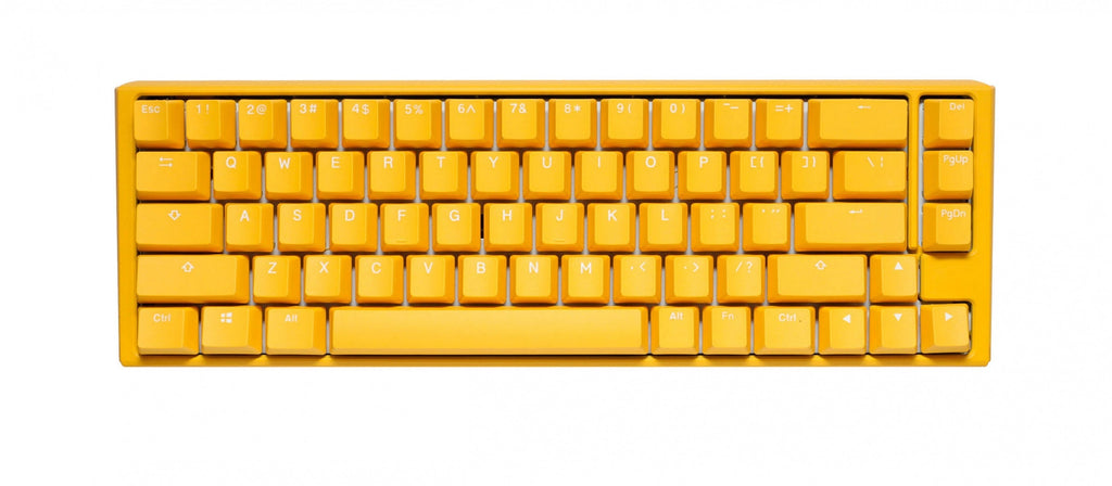 Ducky Yellow One 3 SF 65% Hotswap RGB Double Shot PBT QUACK Mechanical Keyboard