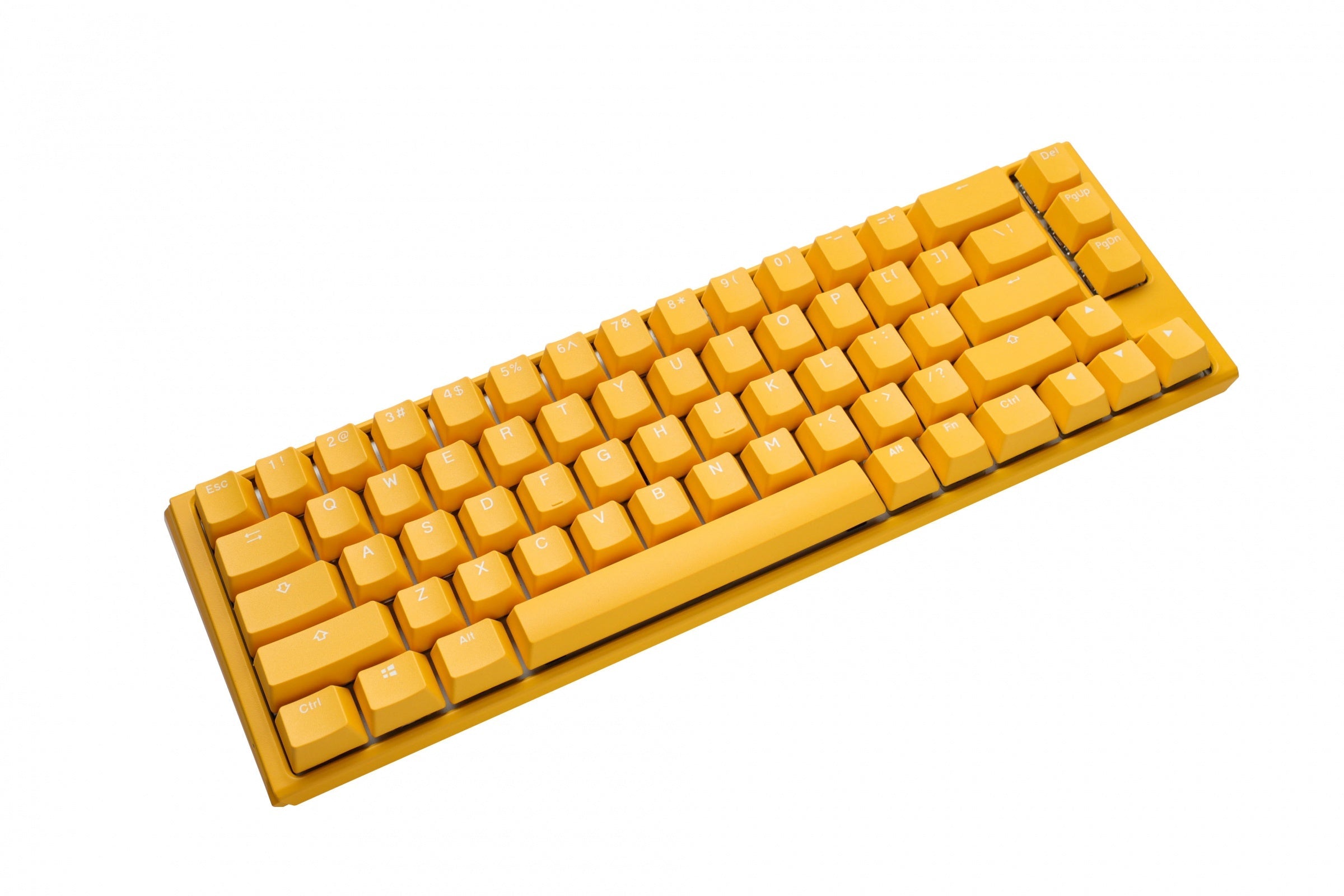 Ducky Yellow One 3 SF 65% Hotswap RGB Double Shot PBT QUACK Mechanical Keyboard