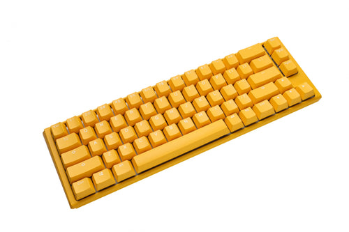 Ducky Yellow One 3 SF 65% Hotswap RGB Double Shot PBT QUACK Mechanical Keyboard