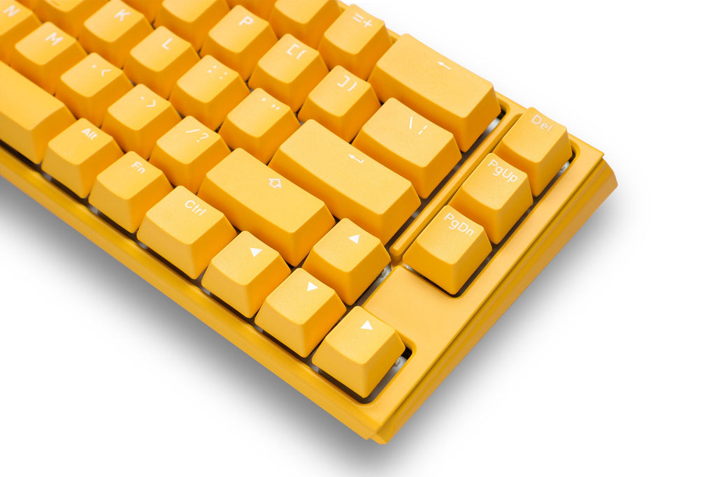 Ducky Yellow One 3 SF 65% Hotswap RGB Double Shot PBT QUACK Mechanical Keyboard