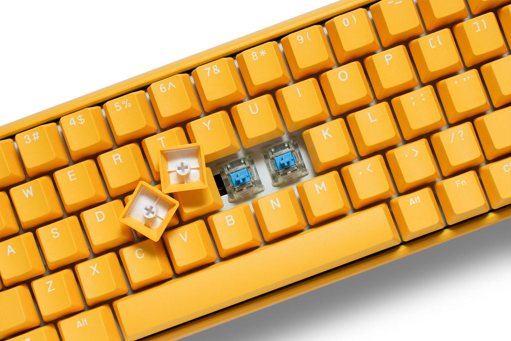 Ducky Yellow One 3 SF 65% Hotswap RGB Double Shot PBT QUACK Mechanical Keyboard