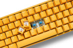 Ducky Yellow One 3 SF 65% Hotswap RGB Double Shot PBT QUACK Mechanical Keyboard