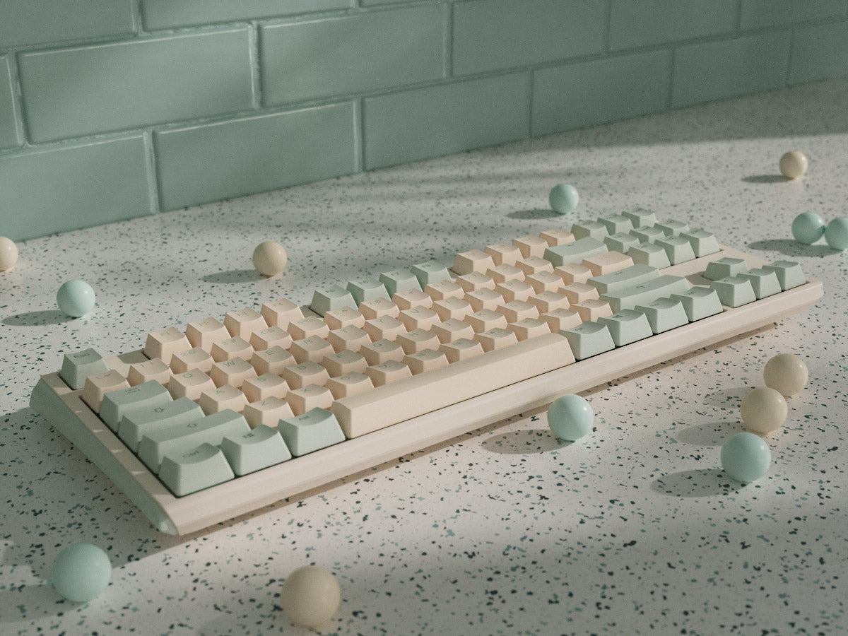 Ducky One 3 TKL Matcha Hotswap Double Shot PBT QUACK Mechanical Keyboard