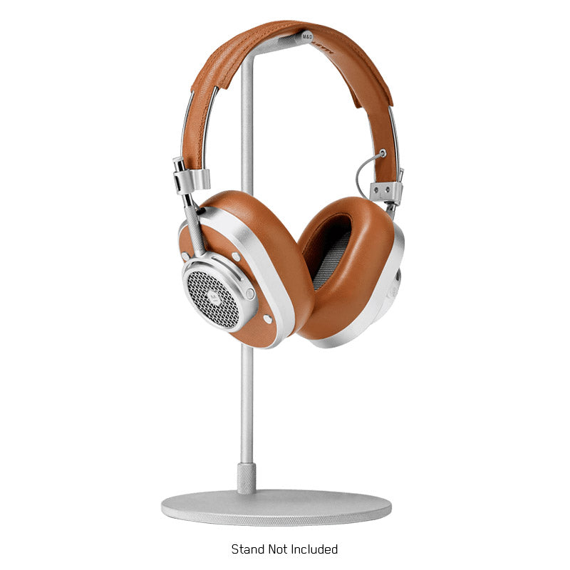 Master & Dynamic MH40 Wireless Over Ear Headphones Brown/Silver