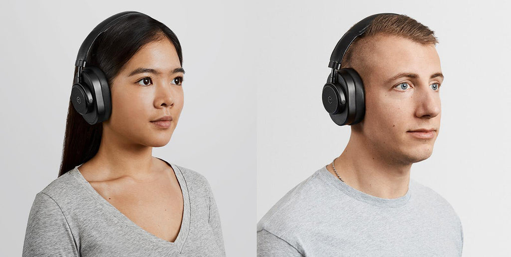 Master & Dynamic MW65 ANC Over Ear Wireless Headphones Black/Black