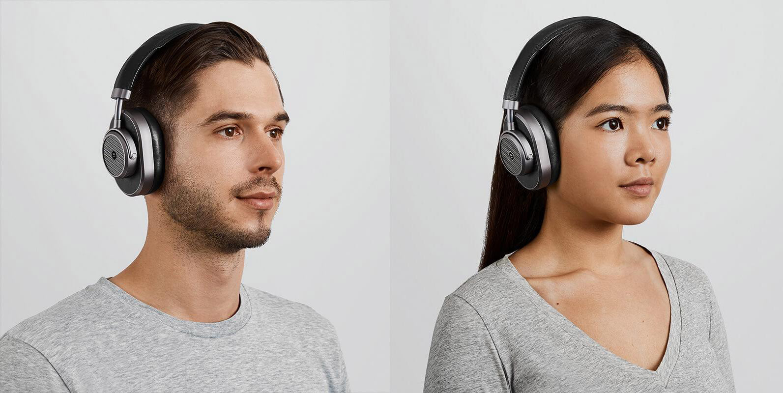 Master & Dynamic MW65 ANC Over Ear Wireless Headphones Gunmetal