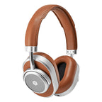 Master & Dynamic MW65 ANC Over Ear Wireless Headphones Silver/Brown