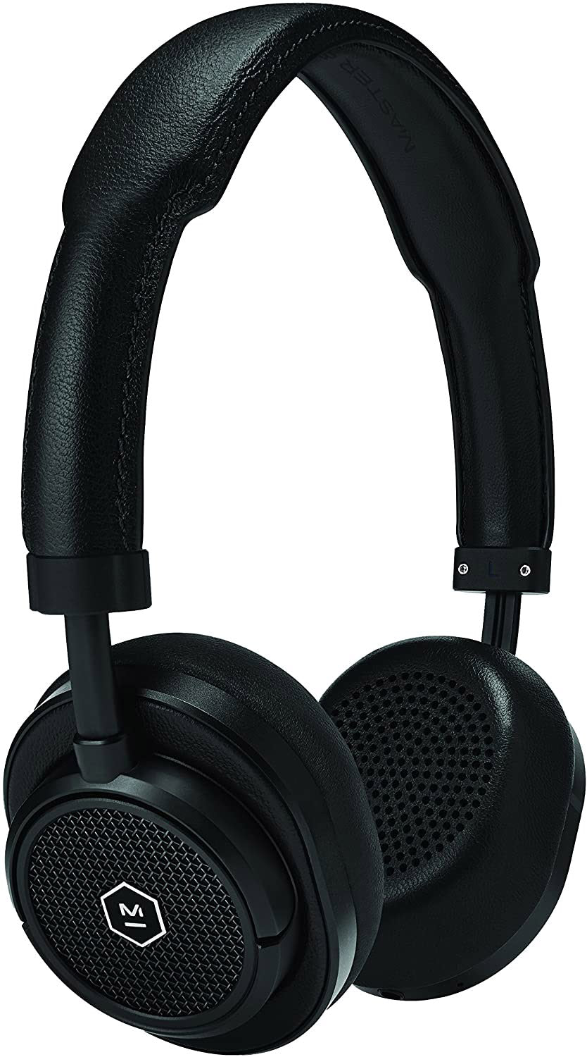 Master & Dynamic MW50+ On Plus Over Ear Wireless Headphones Black/Black