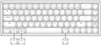 Keychron K6 65% Hotswap Bluetooth RGB Win + Mac ABS Laser Etched Mechanical Keyboard