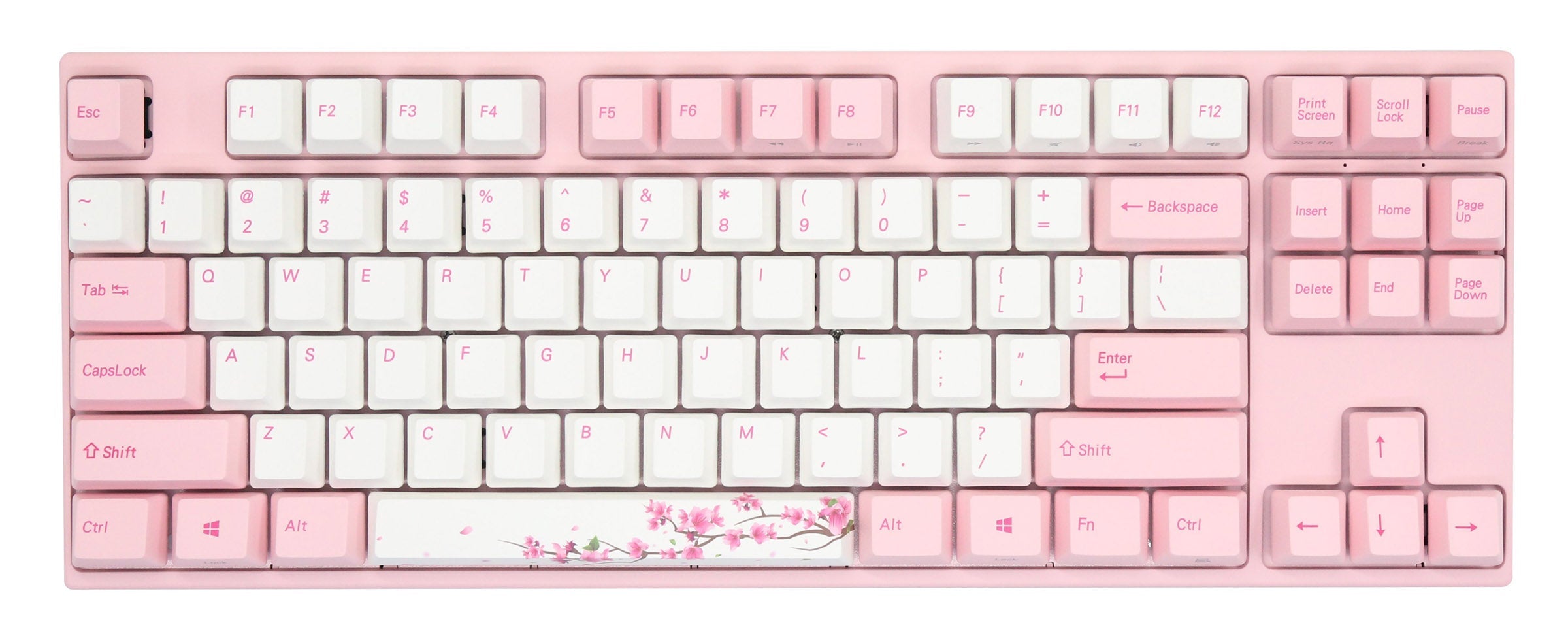Varmilo MA Series V2 Sakura R1 White LED TKL EC Mechanical Keyboard