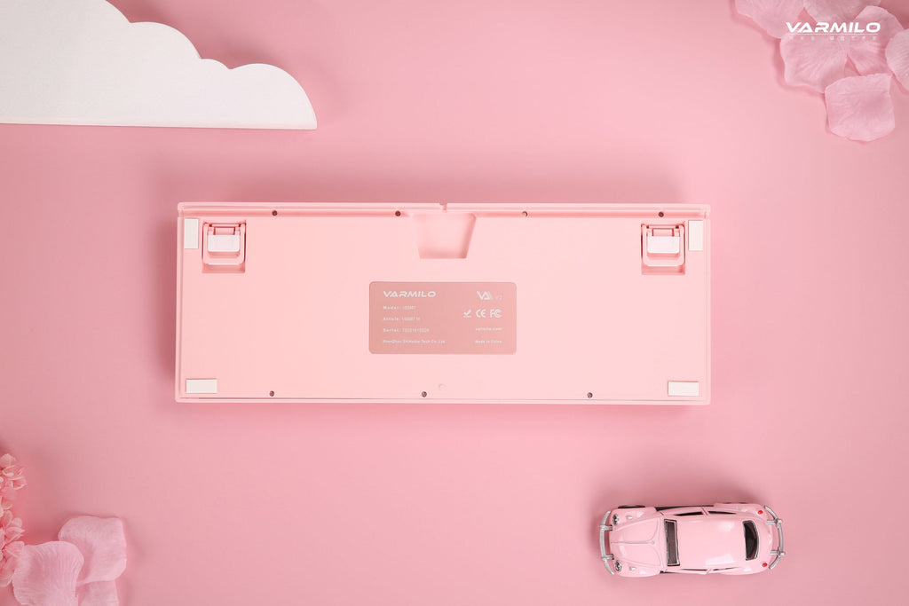 Varmilo MA Series V2 Sakura R1 White LED TKL EC Mechanical Keyboard