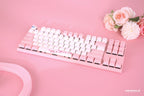 Varmilo MA Series V2 Sakura R1 White LED TKL EC Mechanical Keyboard